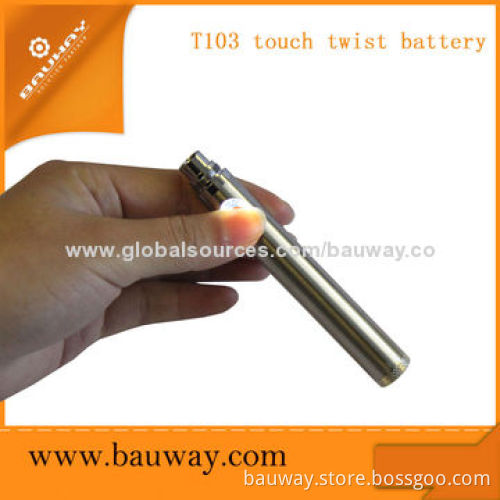 eGo Touch battery, Bottom touch and side touch New design